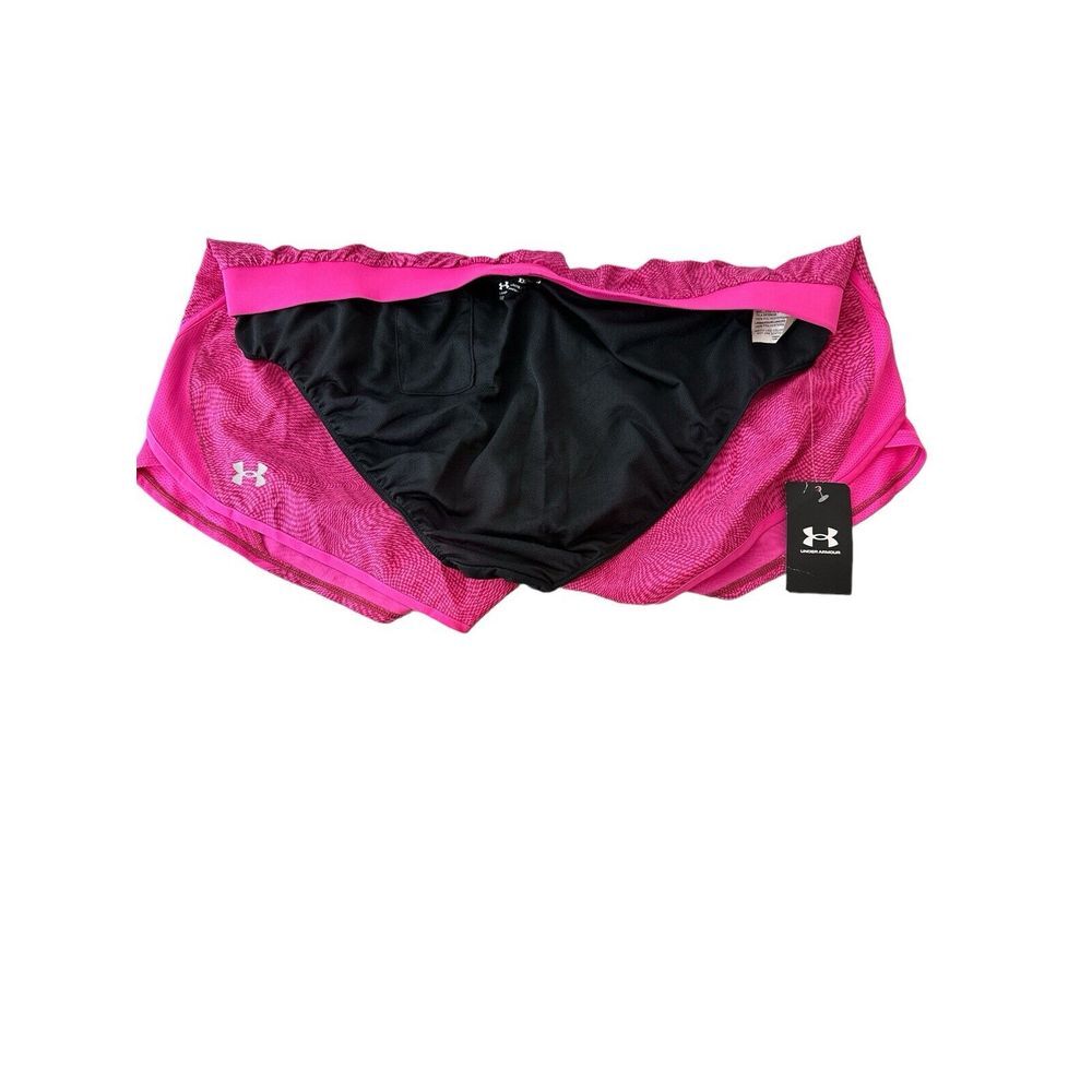 Under‎ Armour Women's Running Shorts Pink Size 2XL  Athletic Sports NWT - Picture 8 of 9